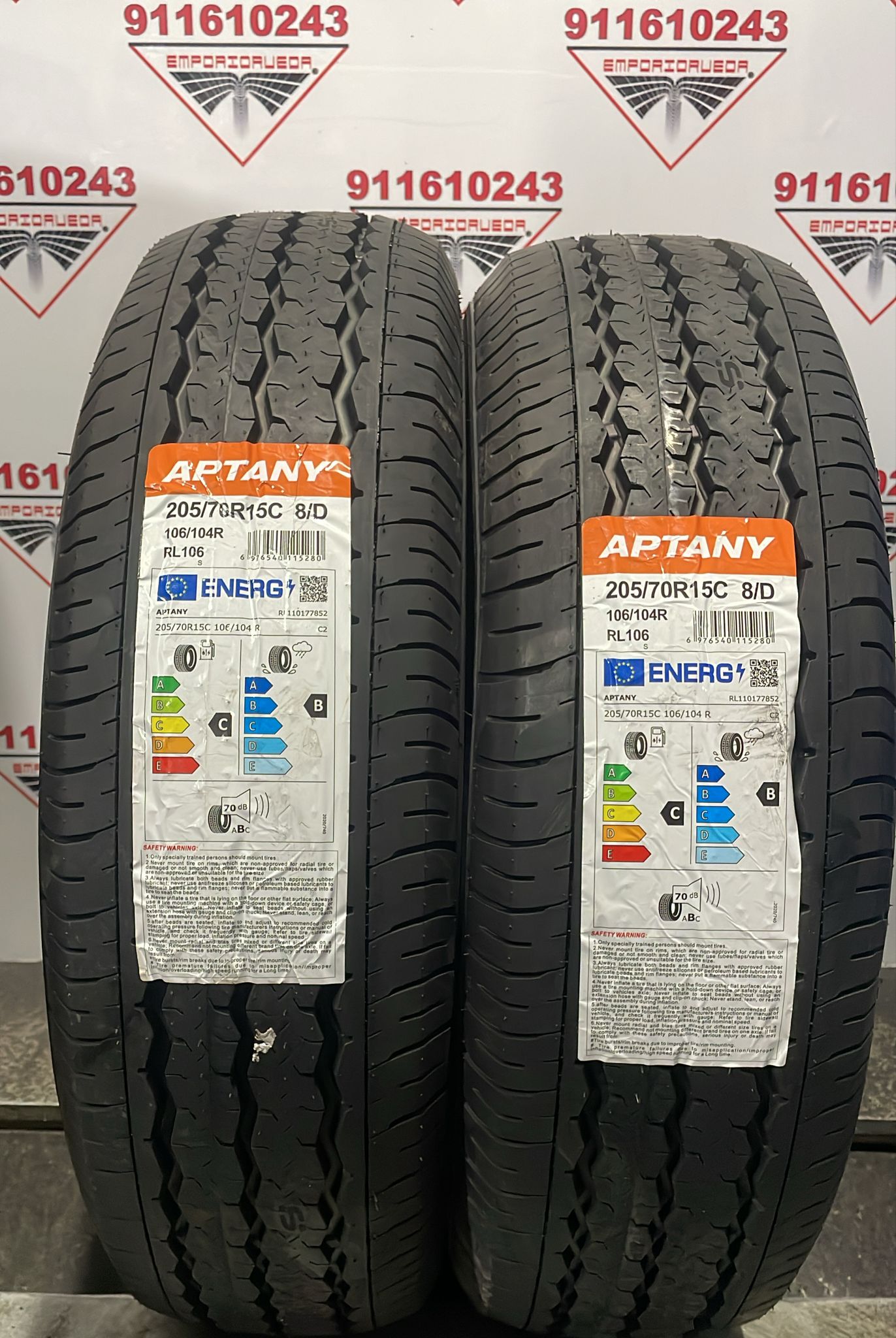 APTANY  205/70 R15C 106/104 R